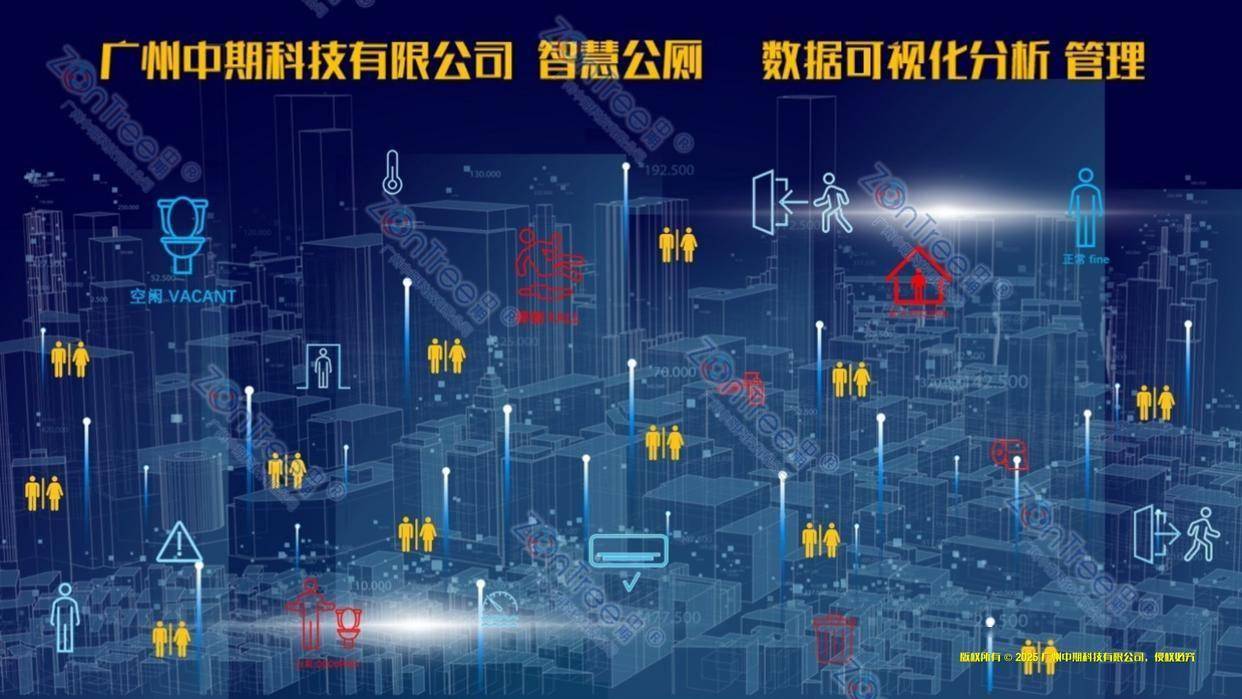 赋能智慧城市精细管理｜广州中期科技有限公司不朽情缘游戏网站民生基建新标杆！智慧公厕(图5)